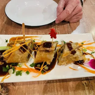 Duck Roti! Mmmmmm