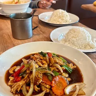 Chicken Cashew Nut Stir Fried