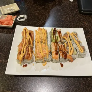 First round of food