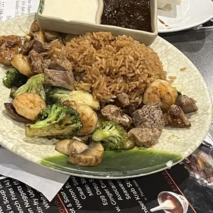 Steak &amp; Shrimp Hibachi