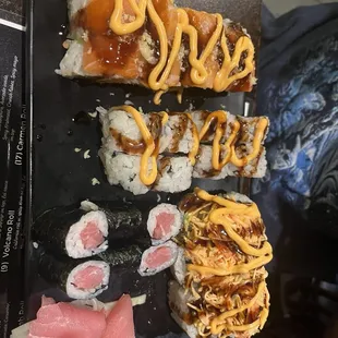 Assortment of rolls