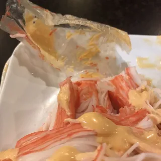 Cucumber & Krab Stick Salad