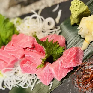 a variety of sushi