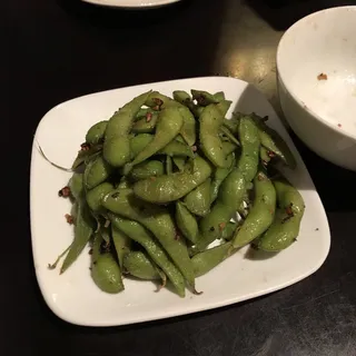 Garlic Edamame