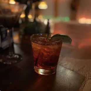 Cranberry martini
