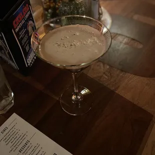Chocolate martini