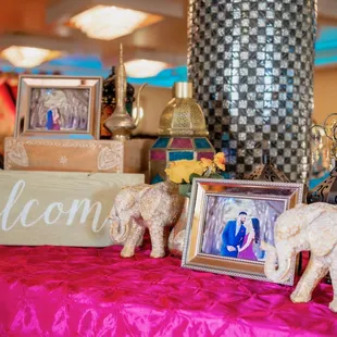 Bay Area Indian Wedding Decorations - Sangeet Decor in Fremont