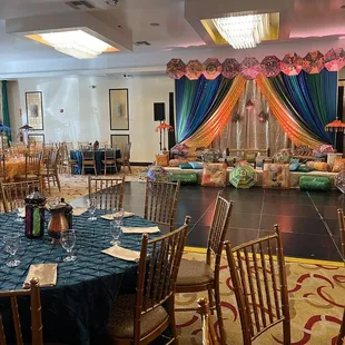 Bay Area Indian Wedding Decorations - Pre Wedding Sangeet Event