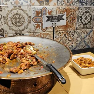 Weekend buffet offerings