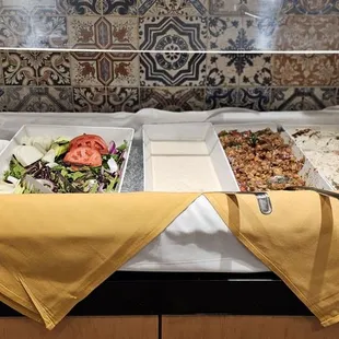 Weekend buffet offerings