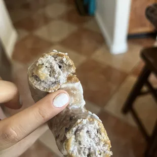 blueberry cake donut