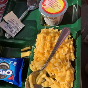 Kids Mac &amp; cheese was a hit