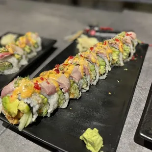 food, sushi and sashimi, sushi, sashimi