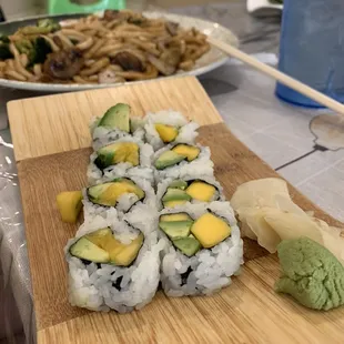 Mango Avocado Roll