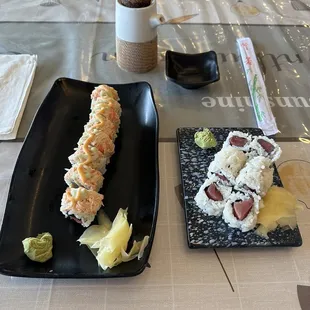 Kamikaze Roll and Tuna Roll