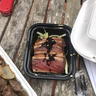 Pepper Tuna appetizer