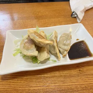 Gyoza was mmmmmm!