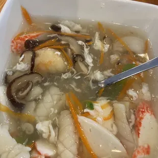 Seafood soup