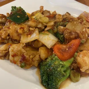 Spicy Chicken w vegetable