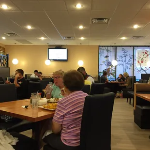 The interior has been totally redone.