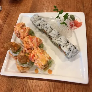 sushi and sashimi, sushi, food, sashimi