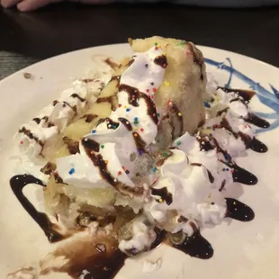 Fried cheesecake