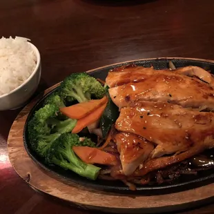 Teriyaki salmon