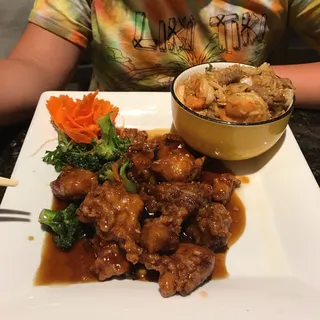 Orange chicken