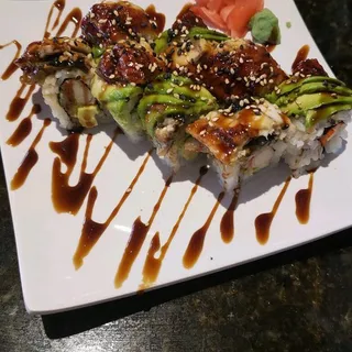 8 Pieces Dragon Eel Roll