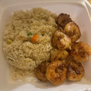 Hibachi shrimp