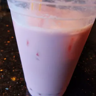 Strawberry boba