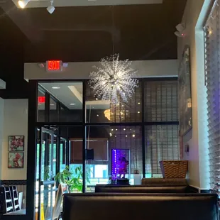 Entrance to restaurant