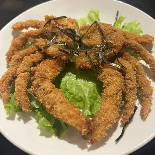 Soft shell fried crab