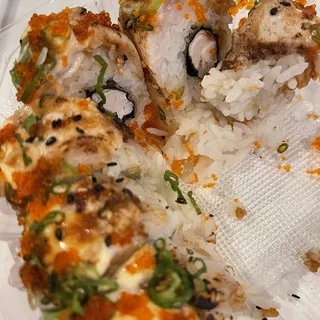 Double Hamachi Roll