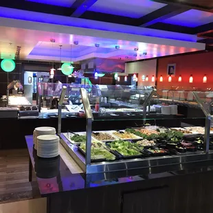 Buffet area