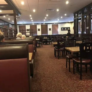 Big clean dining room