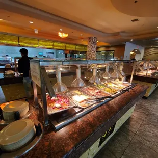 sushi and sashimi, interior