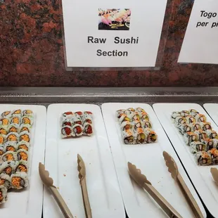 sushi and sashimi