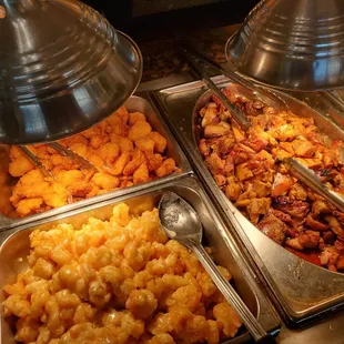 interior, chicken wings and fried chicken