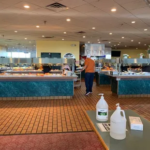 interior, sushi and sashimi