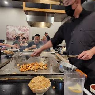Our newbie chef yes we were understanding that everyone starts out new