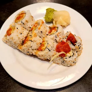 a plate of food