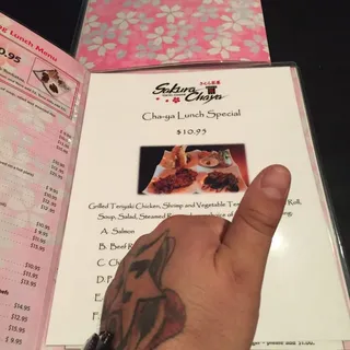 CL Chaya Lunch