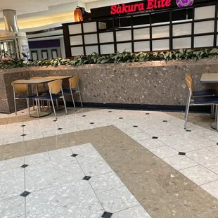 the interior of a restaurant