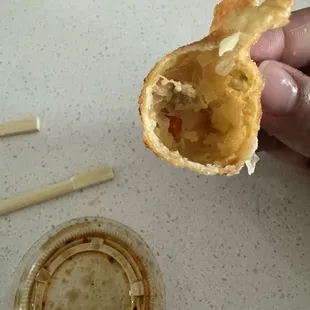 Empty 8 Piece Fried Chicken Dumpling