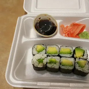 Sushi at Sakura Express