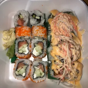 sushi and sashimi, sashimi, food, sushi