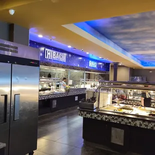 Buffet area