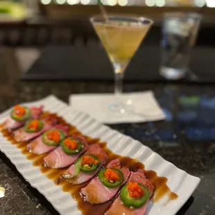 Yellowtail and Jalepeno Roll