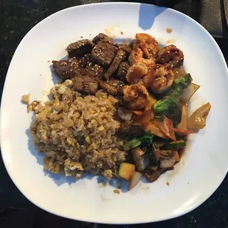 Steak and Shrimp Hibachi Combo